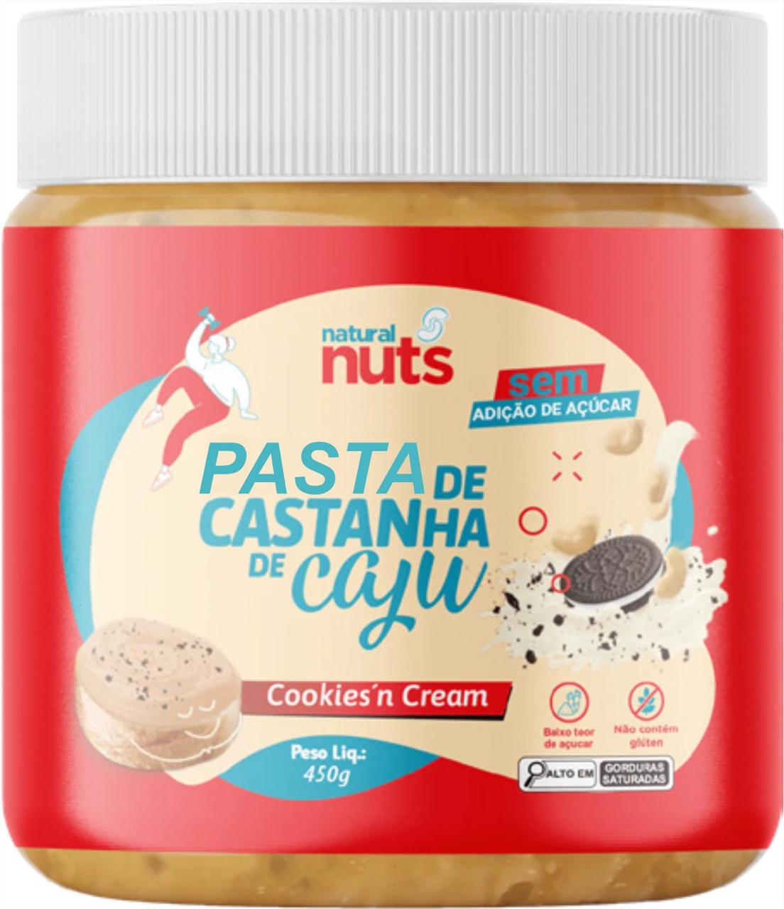 Combo Pastas de Castanha de Caju - Todos Sabores 450g