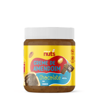 Creme de Amendoim Chocolate Preto Com Cookies - Natural Nuts