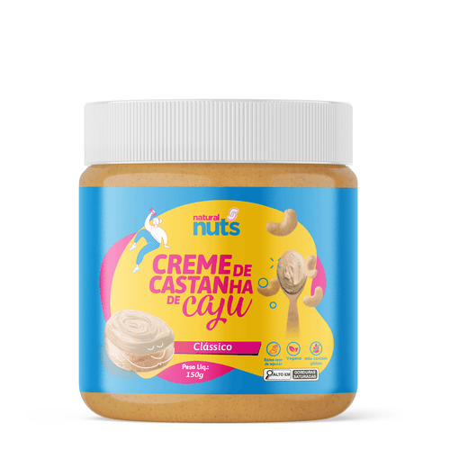 Creme de Castanha de Caju Clássico - Natural Nuts