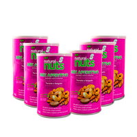 Kit 6x Latas 200g Mix Aperitivo Torrado e Salgado