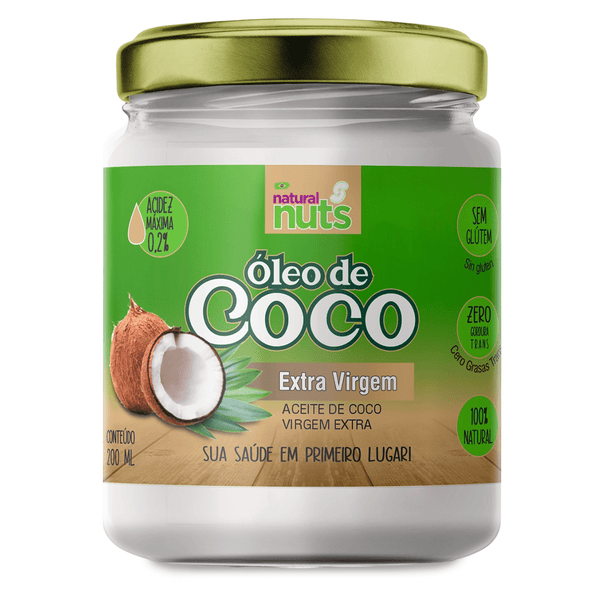 Óleo de Coco Extra Virgem - Natural Nuts